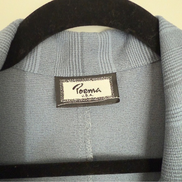 Poema USA Short Sleeve Blazer Dress Vintage-Inspired | Structured | Minimalist - Picture 5 of 5